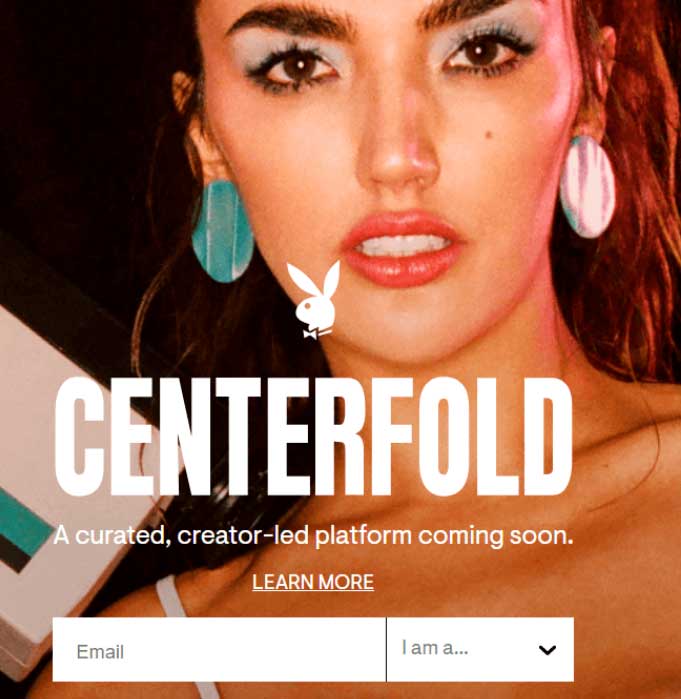 Playboy lanza su plataforma similar a OnlyFans, Centerfold