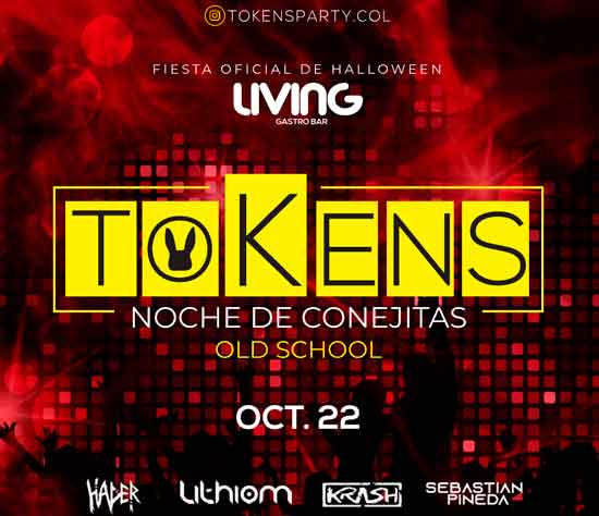 ¡Llegó ‘Tokens’!: la fiesta de Halloween exclusiva para la industria webcam