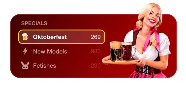 Oktoberfest en Stripchat: podrás ganar tokens y mucho tráfico