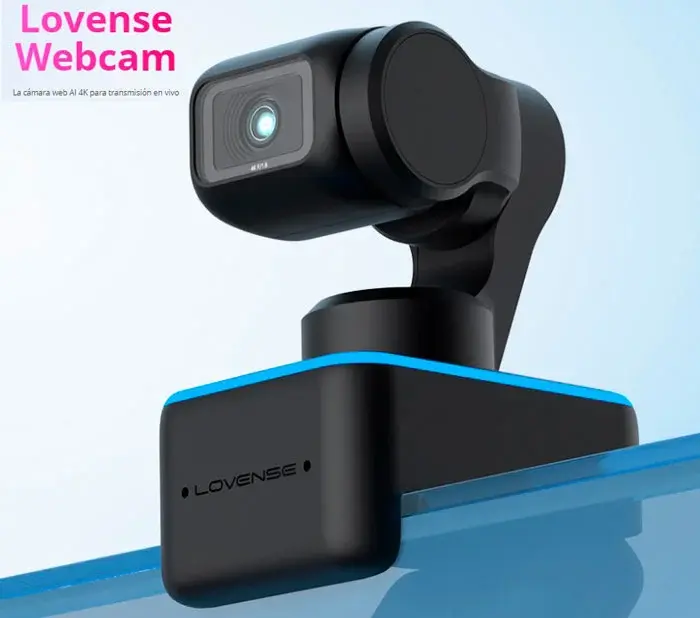 Lovense lanzó cámara 4K para modelos webcam