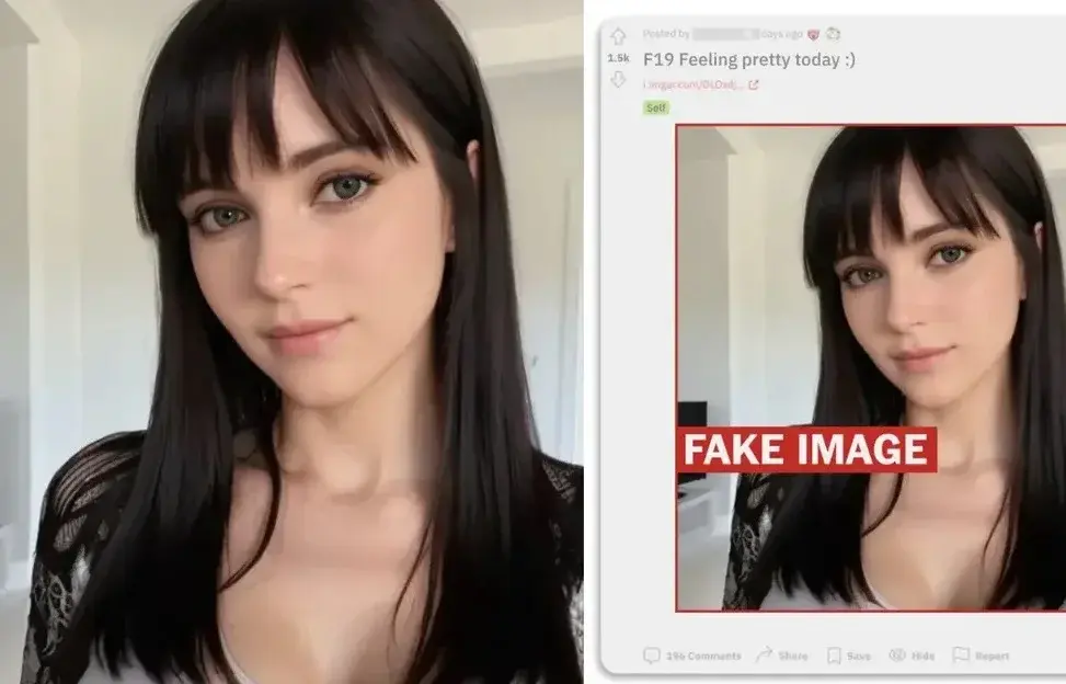 Claudia, no es real, pero ganó dinero en Reddit