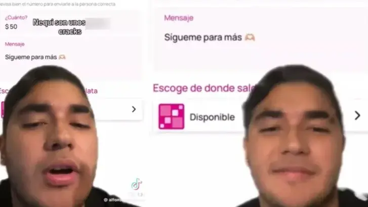 Colombiano descubre infidelidad a través de Nequi