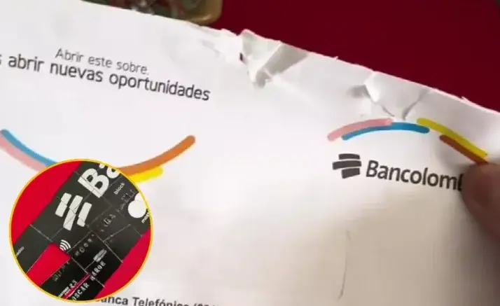 Nueva estafa con "tarjetas de Bancolombia": "Llega hasta el mensajero"