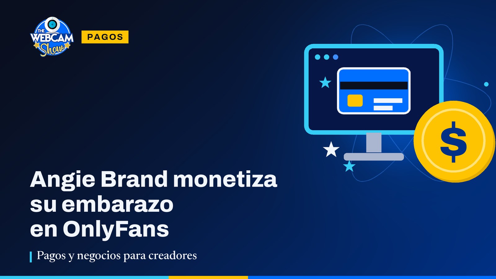 Angie Brand monetiza su embarazo en OnlyFans