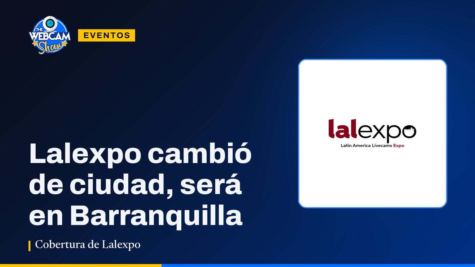 Lalexpo cambió de ciudad, será en Barranquilla