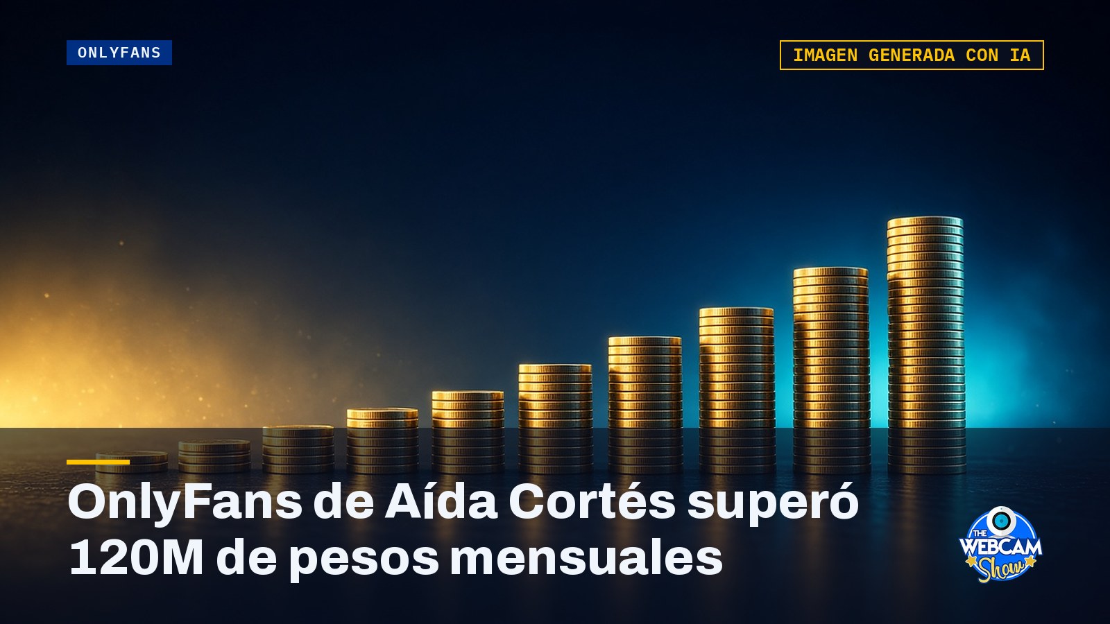 OnlyFans de Aída Cortés superó ganancias de 120 millones de pesos mensuales