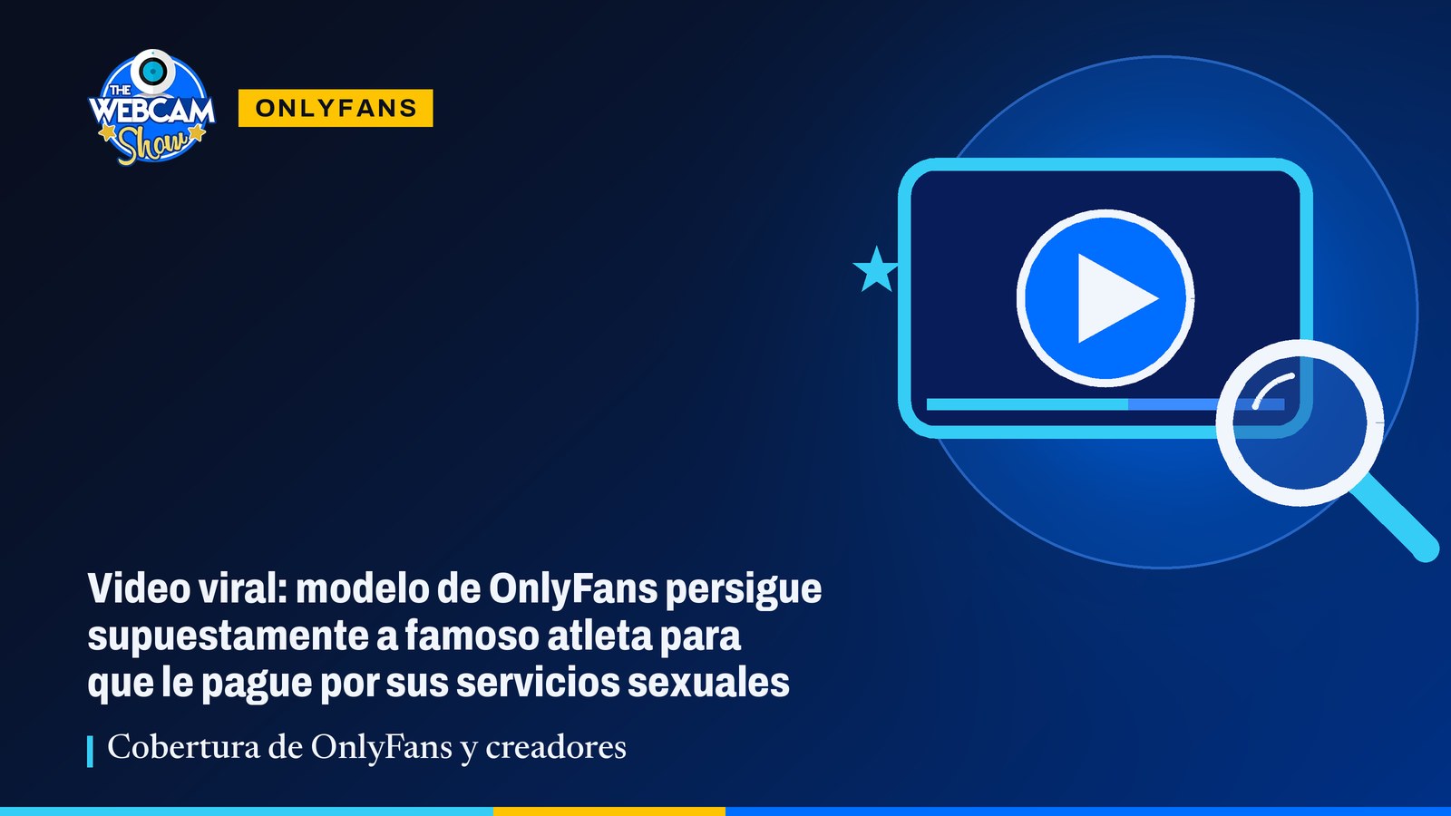 Video viral: modelo de OnlyFans persigue supuestamente a famoso atleta para que le pague por sus servicios sexuales