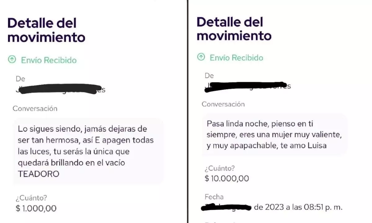 Bloquea a su exnovio y este la contacta por Nequi