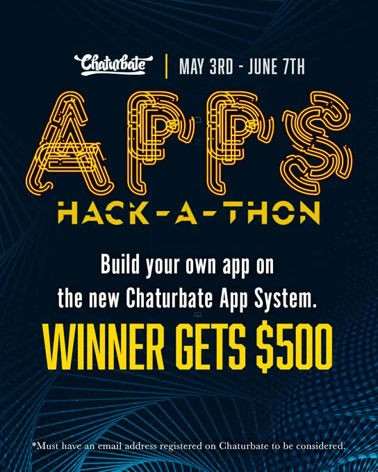 Crea una app para Chaturbate y gana USD 500